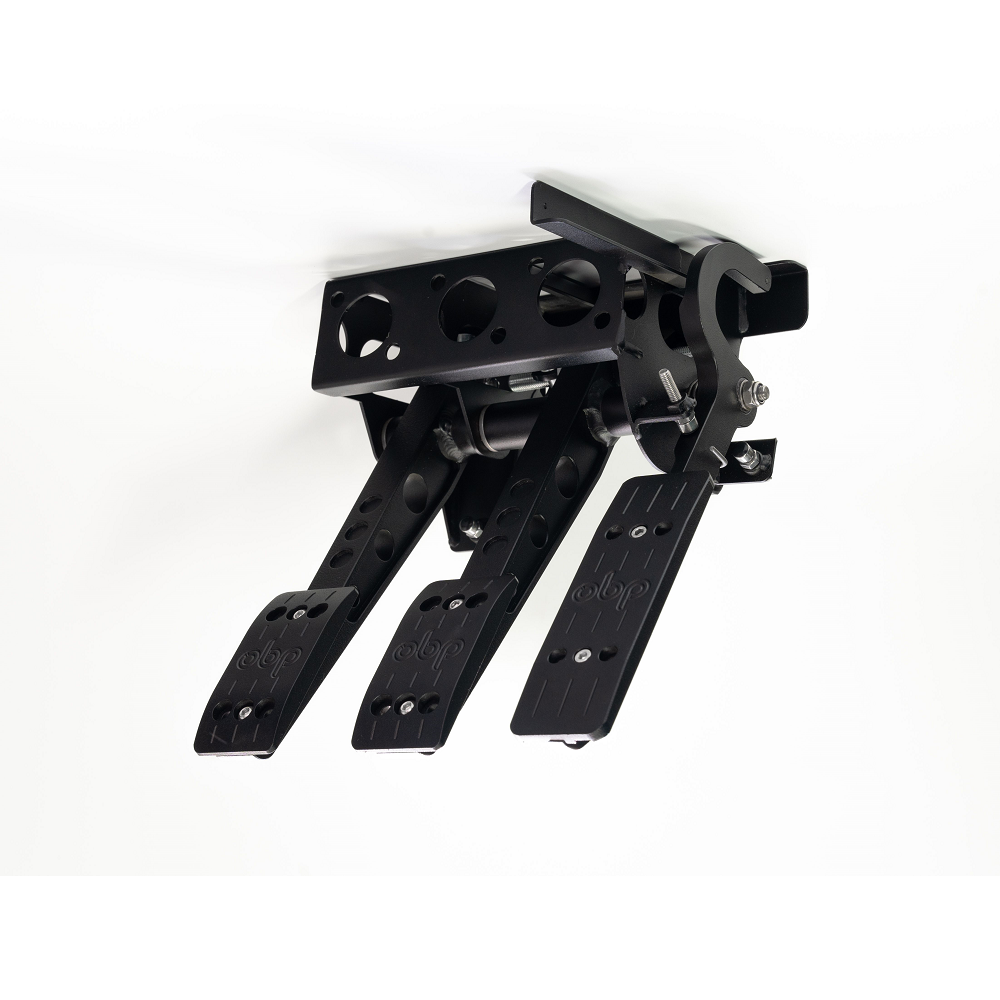 Pedal Box Black 3 Pedals OBP Suspended without Master Cylinder 5.05:1/5.45:1 - OBP-0002PRTC-B - OBP0002PRTC-B - 3666618004532