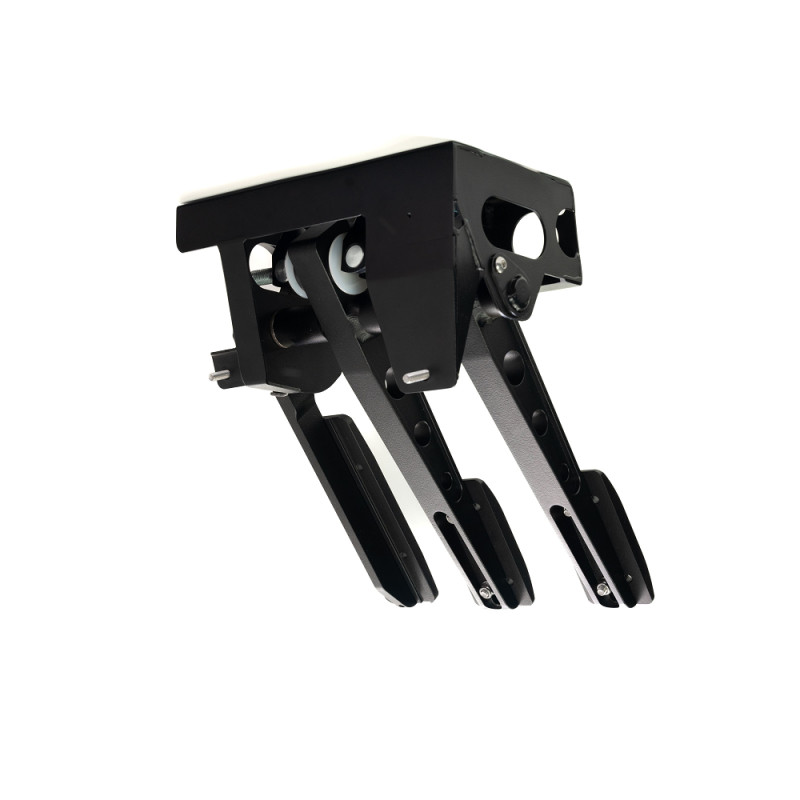 Pedal Box Black 3 Pedals OBP Suspended without Master Cylinder 5.05:1/5.45:1 - OBP-0002PRTC-B - OBP0002PRTC-B - 3666618004532