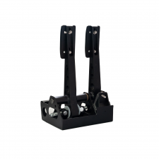 Pedal Box Black 2 pedali OBP 5,05:1/5,45:1 senza cilindro maestro Montaggio a pavimento