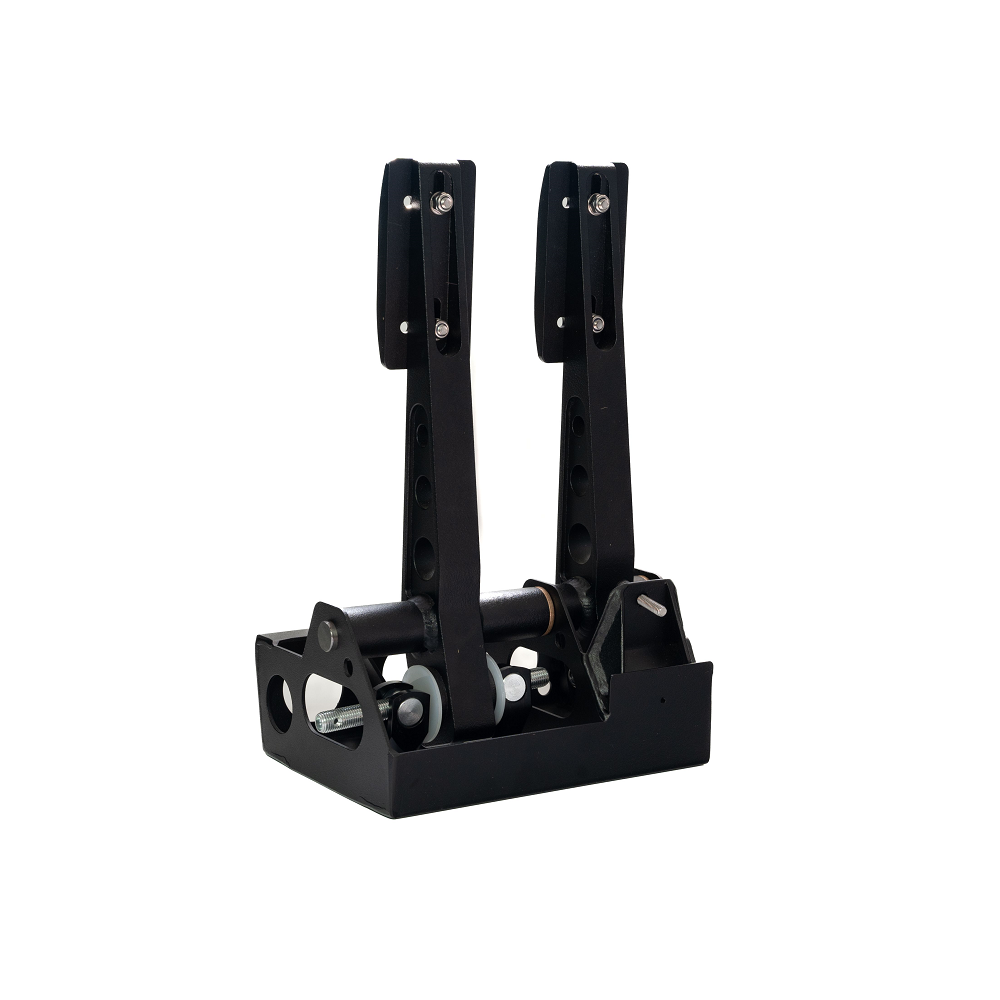Pedal Box Black 2 pedali OBP 5,05:1/5,45:1 senza cilindro maestro Montaggio a pavimento - OBP-0161PRC-B - OBP0161PRC-B - 3666618004525