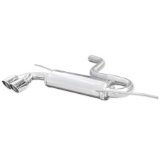 Uitlaat Inoxcar Achterdemper 2X80 X-RACE VOLKSWAGEN GOLF 6 2.0 TDI 170CV GTD na 2009 - IC-WGO43XR80 - WGO.43.XR80 - 3661768103265