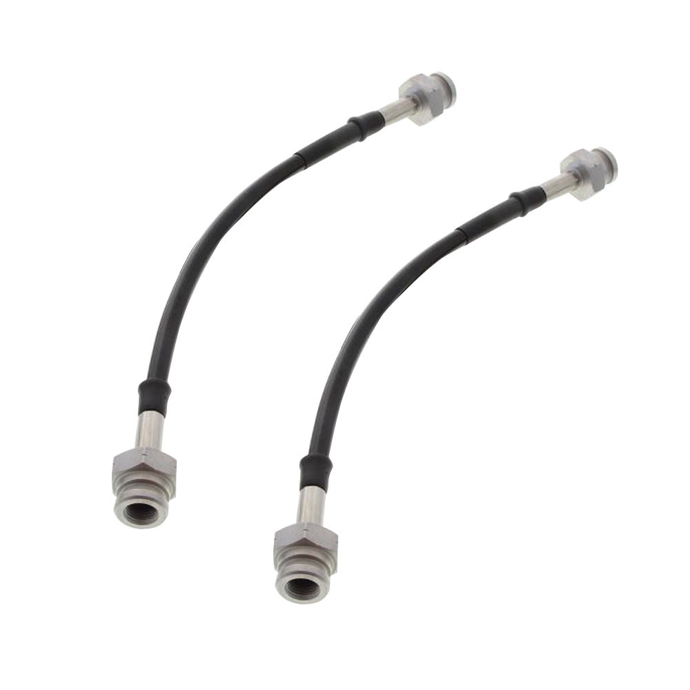 Set de furtunuri de frână Goodridge VK2 negre pentru față – Renault Clio 16S / D / BMW E30 – spate - G-VK2008-N - VK2008-BK - 3661768395790