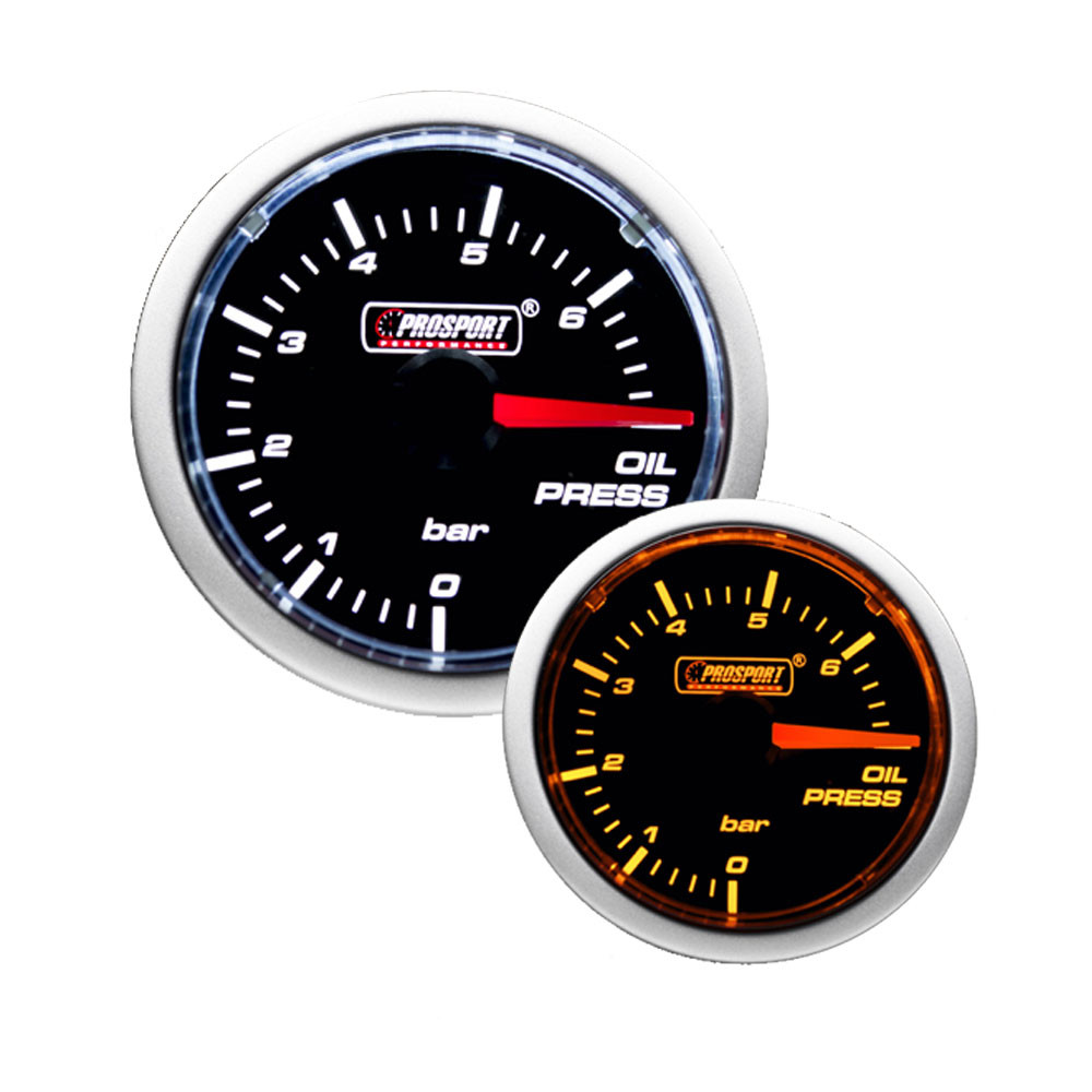 Strumento Prosport Pressione Olio Diametro 52mm 0 a 7 Bar + Sonda - CT-PH-004 - 216CLWAOPSM - 3661768318447