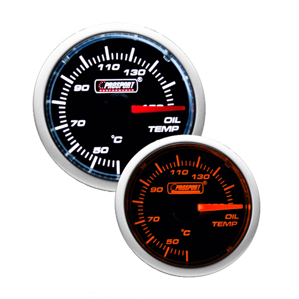 Manomètre Prosport Température Huile Diamètre 52mm 150°C + Sonde - CT-TH-004 - 216CLWAOTSM - 3661768318478