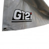 GT2i tarpaulin / floor protection 2x2m PVC 700gr gray
