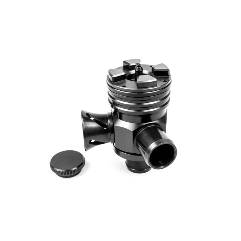 Turbo / dumpklep Smederij Audi Volkswagen Seat Skoda 1.8T 2 posities Open / Gesloten Zwart - FO-FMDVSPLTR-N - FMDVSPLTR-BLA - 3661768272343