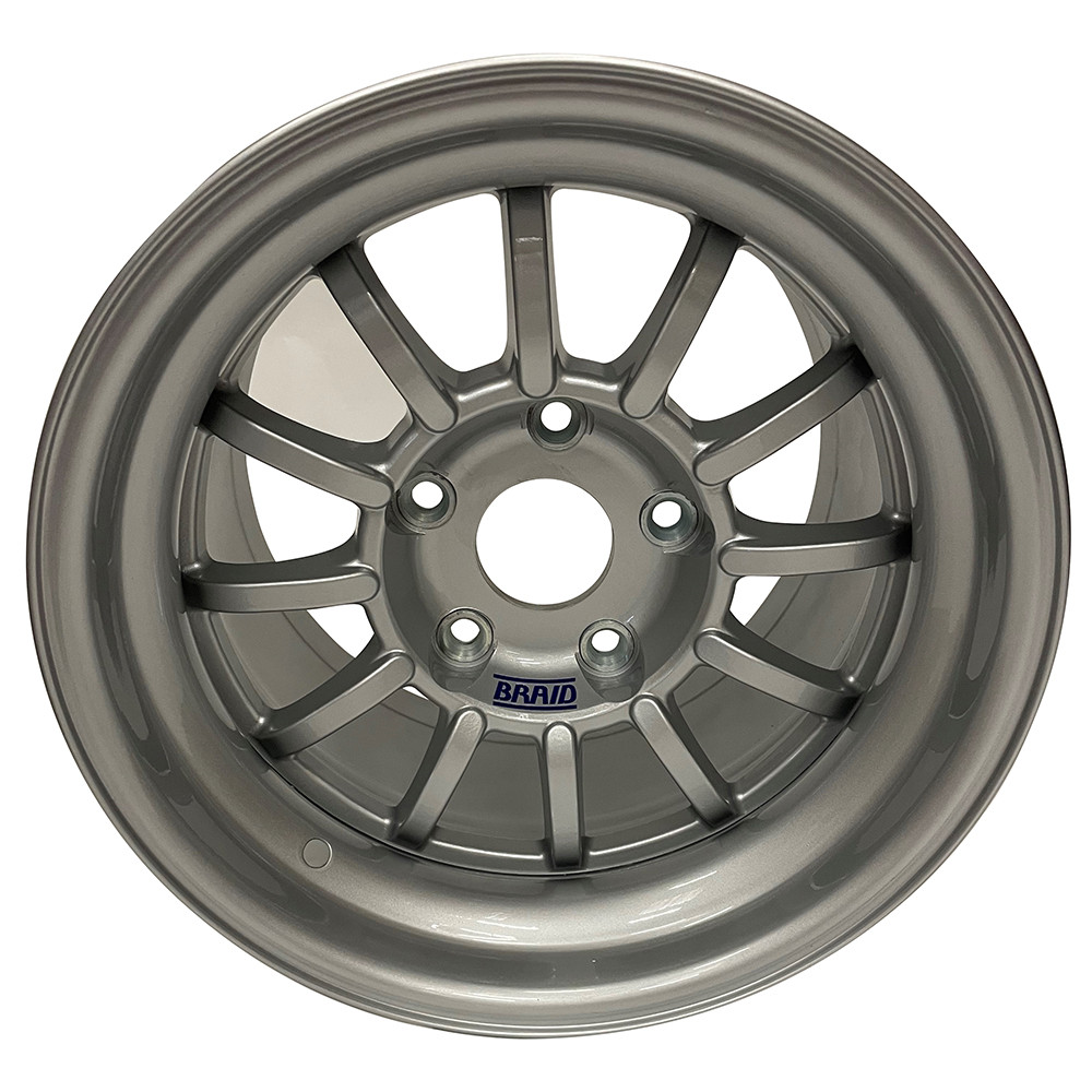 BRAID Cast forged rim 9.5X13 5x110 D15 AL60 Grey G12 - BD-CF951315NG-5X - BD-CF951315NG-5X - 3666618014616