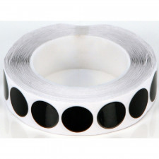 Disques adhésifs en polyester/aluminium B-G Racing rouleau de 1000 pièces