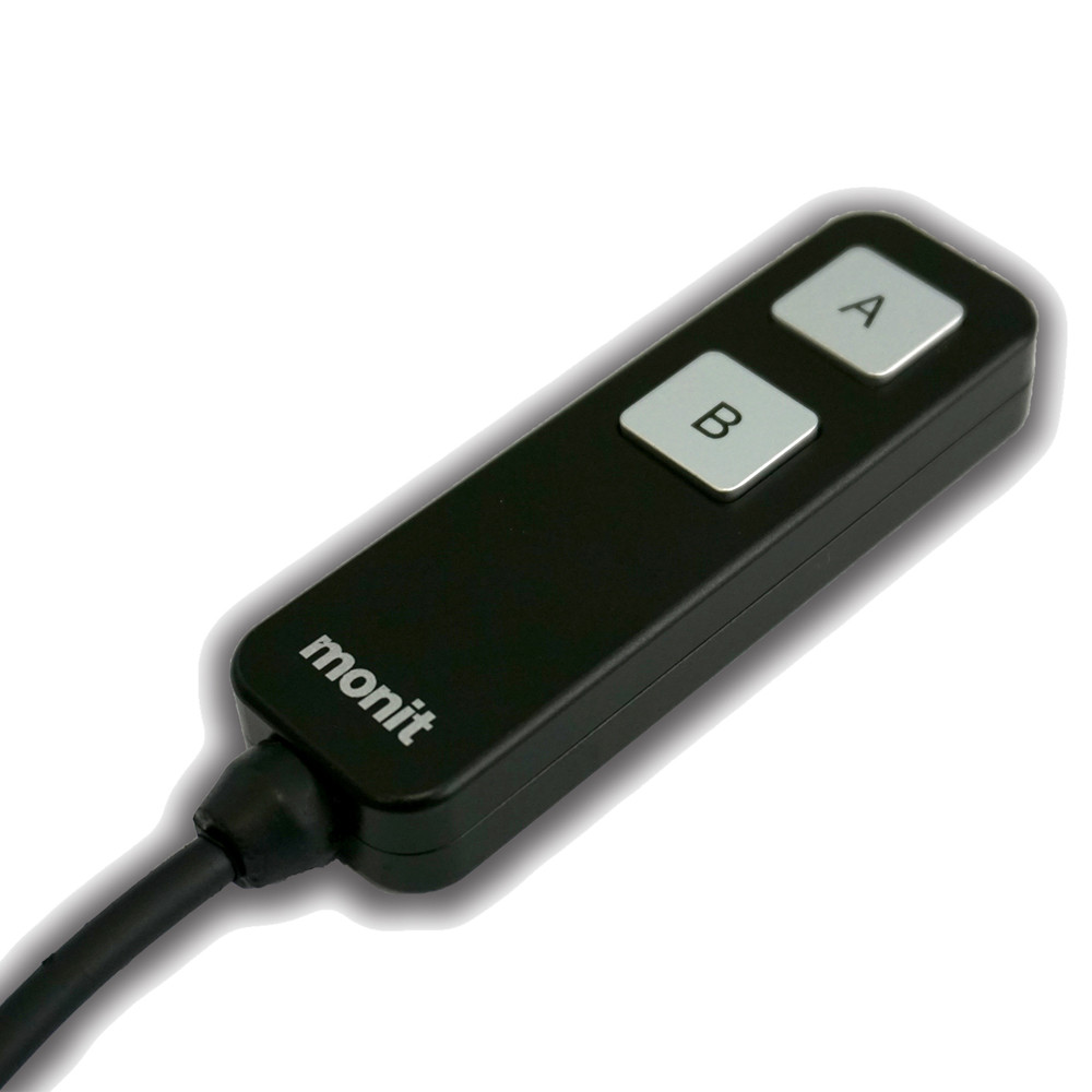 Telecomando manuale 2 pulsanti Monit - MO-AC010 - AC010 - 3661768400654
