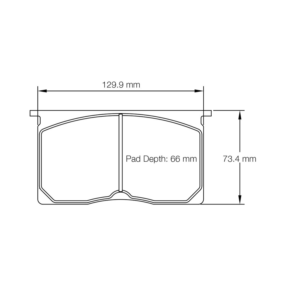 Plăcuțe de frână Pagid S1196 RST2 - PA-1196-RST.2 - S1196T02001 - 4056029046464