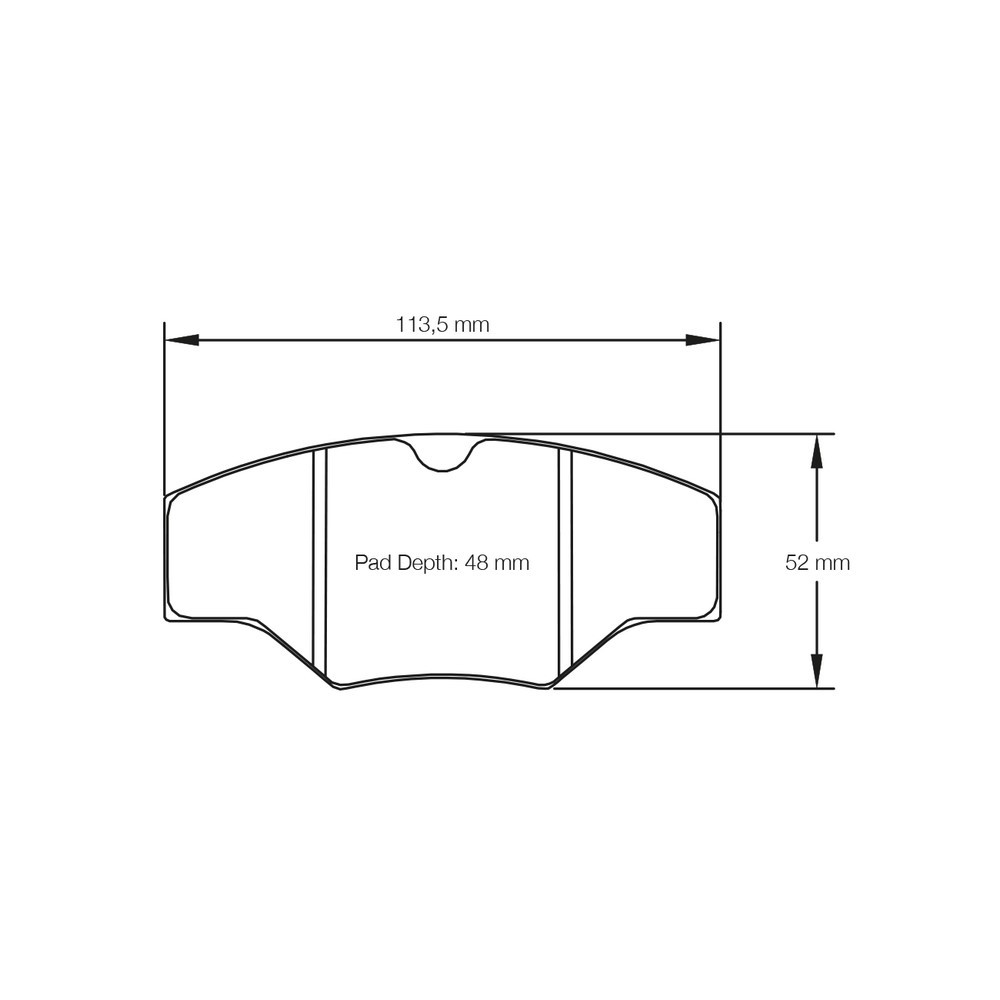 Plaquettes de frein Pagid S1265 RST1 - PA-1265-RST.1 - S1265T01001 - 4056029008974