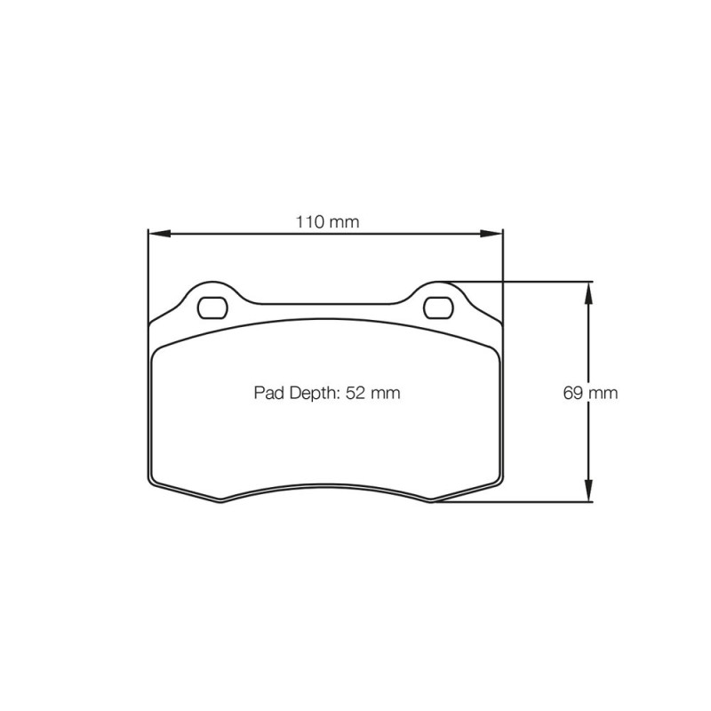 Pastiglie freno Pagid S1408 RST3 - PA-1408-RST.3 - S1408T03001 - 4056029008271