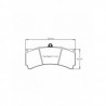 Plaquettes de frein Pagid S1538 RST3