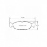 Plaquettes de frein Pagid S1620 RST3