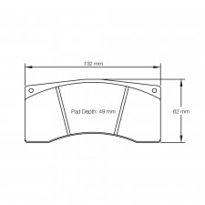 Pagid brake pads S1674 RST1,RST3,RST4,RSTD1