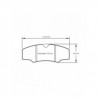 Pagid brake pads S1749 RST2,RST4,RST5