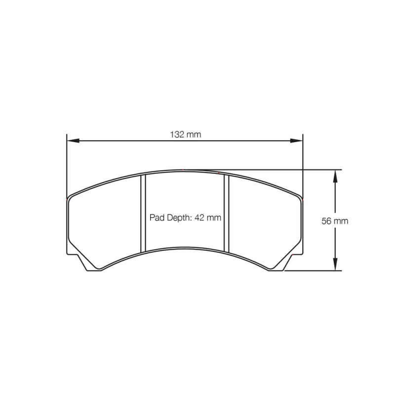 Plăcuțe de frână Pagid S2126 RST3, RST5 - PA-2126-RST.3 - S2126T03001 - 4056029027241