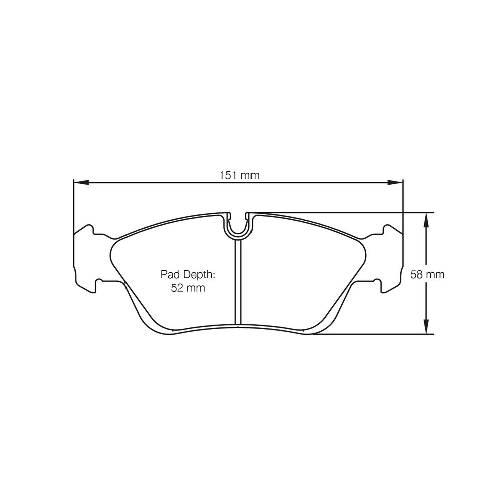 Pagid brake pads S2180 RST3 - PA-2180-RST.3 - S2180T03001 - 4056029006734