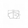 Pagid brake pads S2405 RST3