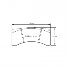 Pagid brake pads S4916 RST1,RST5