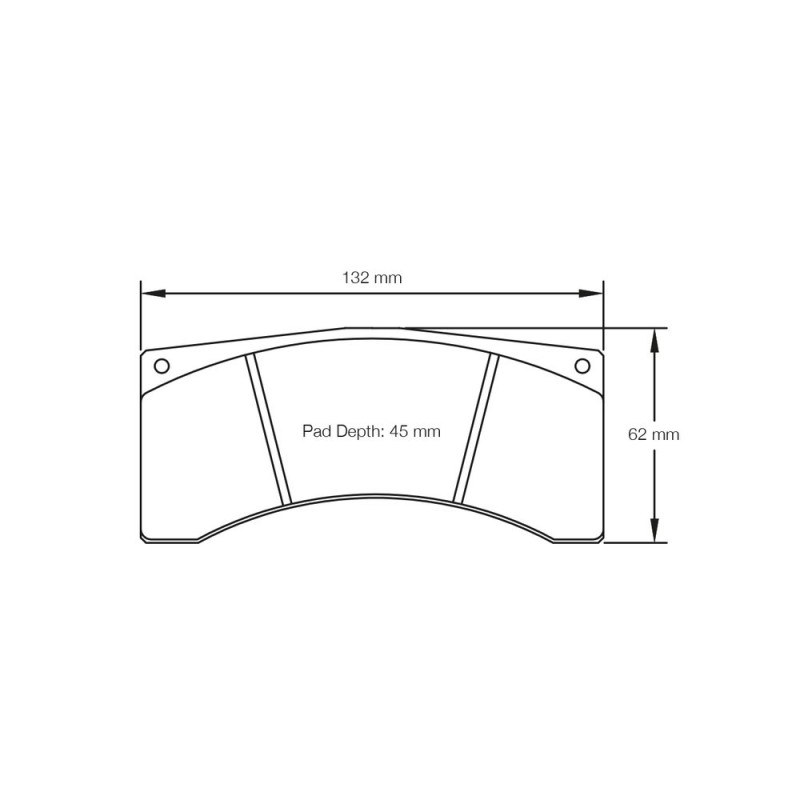 Pagid brake pads rodées S4916 RST5 - PA-4916R-RST.5 - S4916T05B01 - 4056029044118