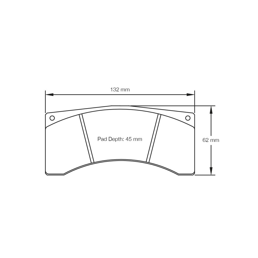 Pagid brake pads rodées S4916 RST5 - PA-4916R-RST.5 - S4916T05B01 - 4056029044118