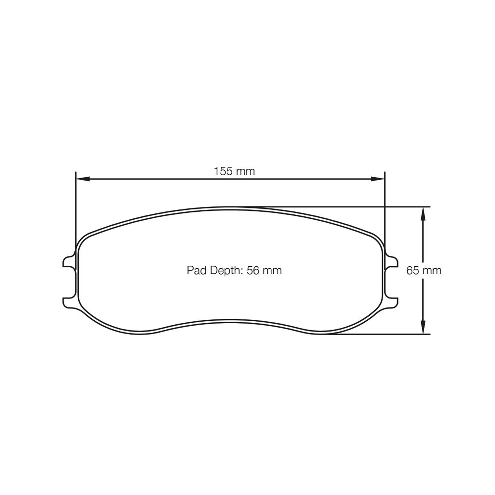 Pagid brake pads S4920 RST1 - PA-4920-RST.1 - S4920T01001 - 4056029004402