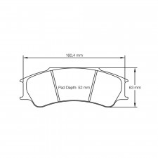 Plaquettes de frein Pagid S4923 RST1