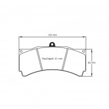 Plaquettes de frein Pagid S8018 RST3,RST4