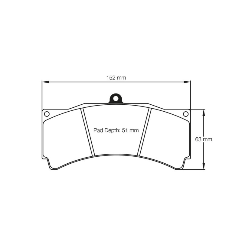Plaquettes de frein Pagid S8018 RST3,RST4 - PA-8018-RST.3 - S8018T03001 - 4056029003078