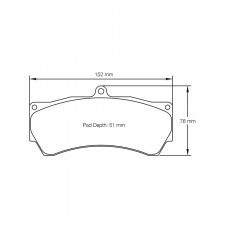 Pagid brake pads S8028 RST3