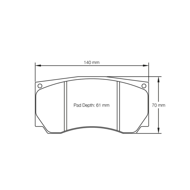 Plaquettes de frein Pagid rodées S8033 RST1,RST5 - PA-8033R-RST.1 - S8033T01B01 - 4056029027470