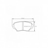 Pagid brake pads S8082 RST3