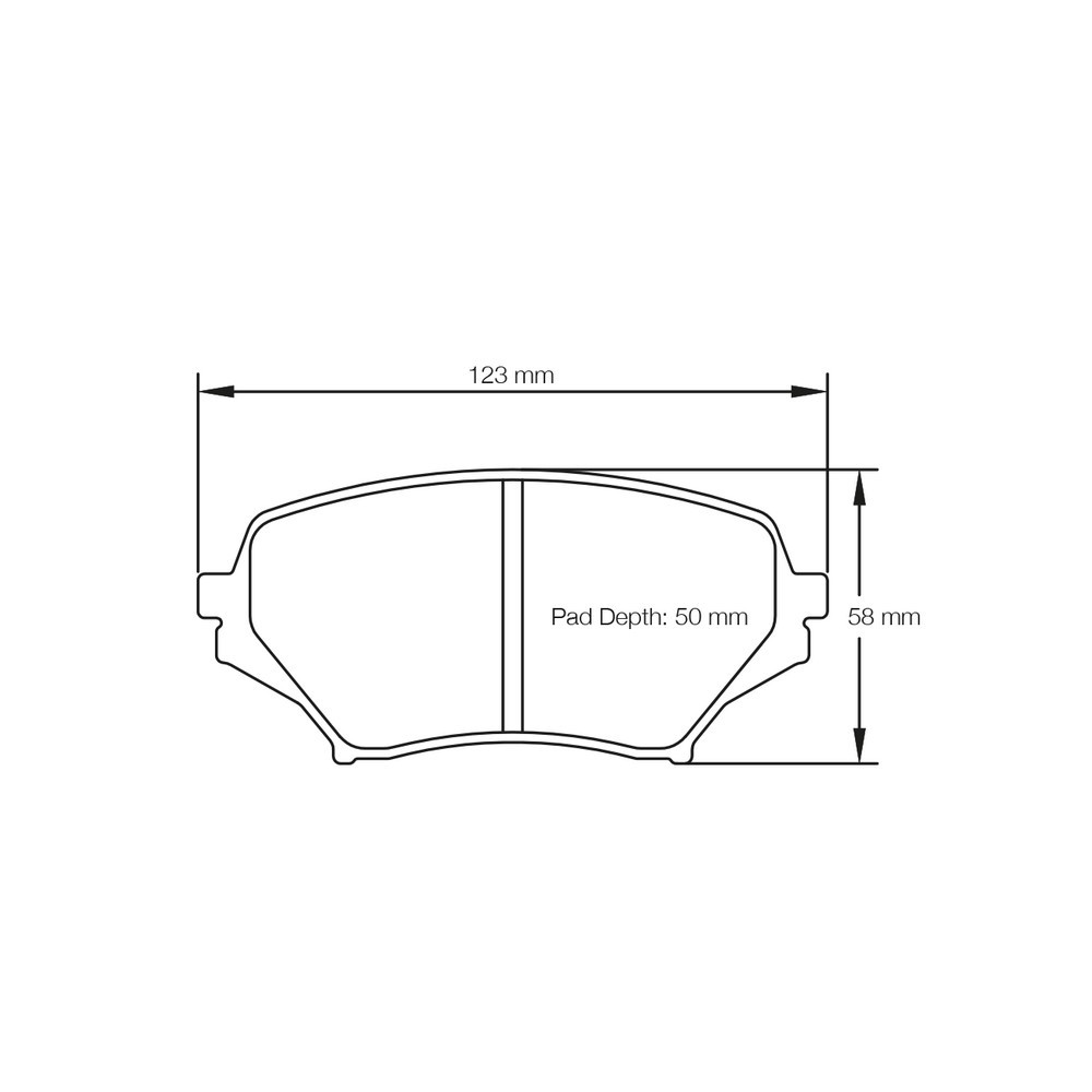 Pagid brake pads S8082 RST3 - PA-8082-RST.3 - S8082T03001 - 4056029023977