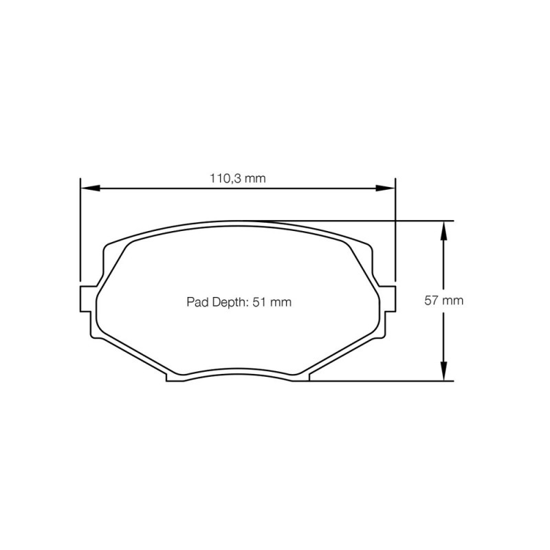 Pagid S8127 RST3 remblokken - PA-8127-RST.3 - S8127T03001 - 4056029027678