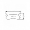 Plaquettes de frein Pagid S8129 RST4
