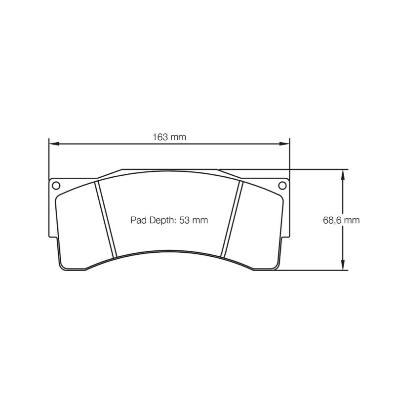 Pagid brake pads S8222 RST1,RST3 - PA-8222-RST.3 - S8222T03001 - 4056029021744