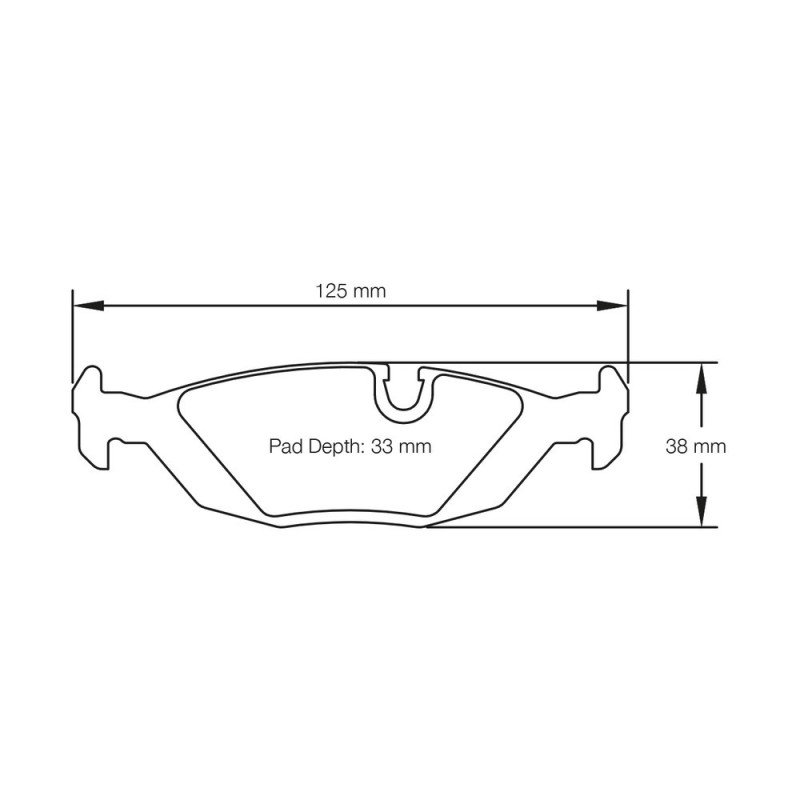 Plaquettes de frein Pagid S1141 RSL19 - PA-1141-RSL.19 - E114119010 - 4056029020198