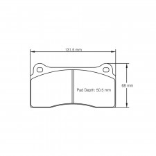 Pagid brake pads S1287 RSL1,RSL29