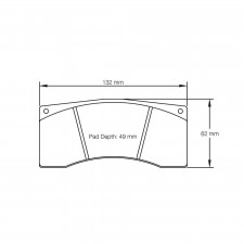 Pagid brake pads S1595 RSL29