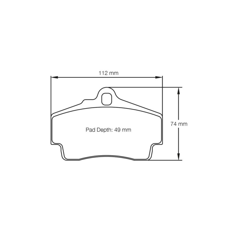 Pagid S2406 RSL1,RSL19,RSL29 remblokken - PA-2406-RSL.29 - E240629010 - 4056029013930