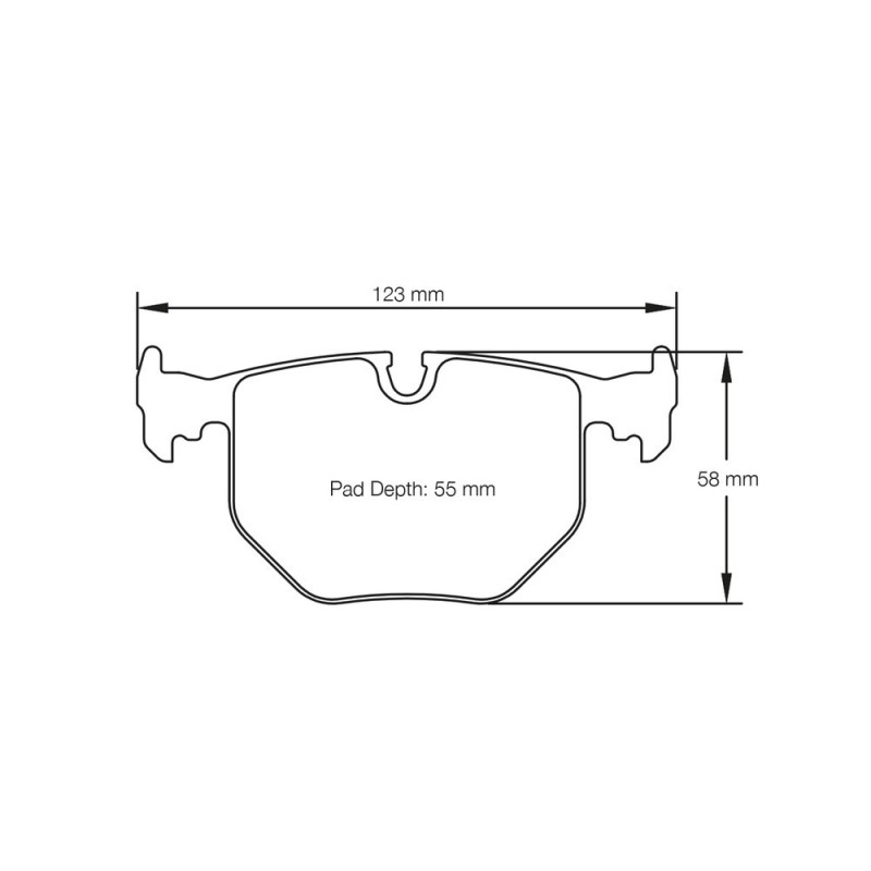 Plaquettes de frein Pagid S2685 RSL1,RSL29 - PA-2685-RSL.29 - E268529010 - 4056029013176