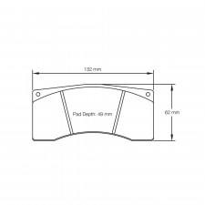 Plaquettes de frein Pagid rodées S2704 RSL19,RSL29