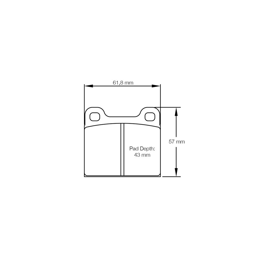 Plaquettes de frein Pagid S4304 RSL29 - PA-4304-RSL.29 - E430429010 - 4056029011967