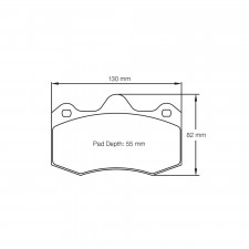 Plaquettes de frein Pagid S4345 RSL1,RSL2,RSL29