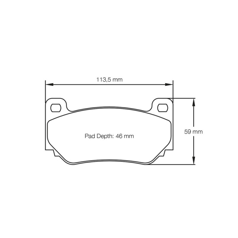 Plaquettes de frein Pagid S4349 RSL29 - PA-4349-RSL.29 - S203494U001 - 4056029006840