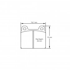 Plaquettes de frein Pagid S4501 RSL29