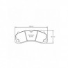 Plaquettes de frein Pagid S4924 RSL1,RSL29