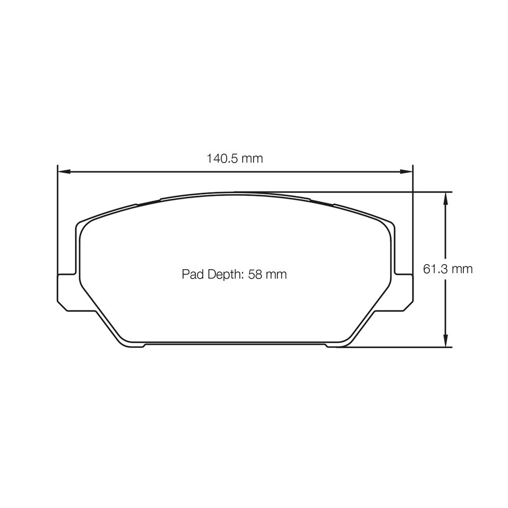 Plaquettes de frein Pagid S7034 RSL2 - PA-7034-RSL.2 - S7034L02001 - 4056029045856
