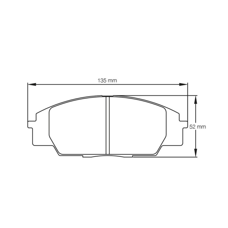 Pagid S8010 RSL29 remblokken - PA-8010-RSL.29 - E8010R2901 - 4056029011004